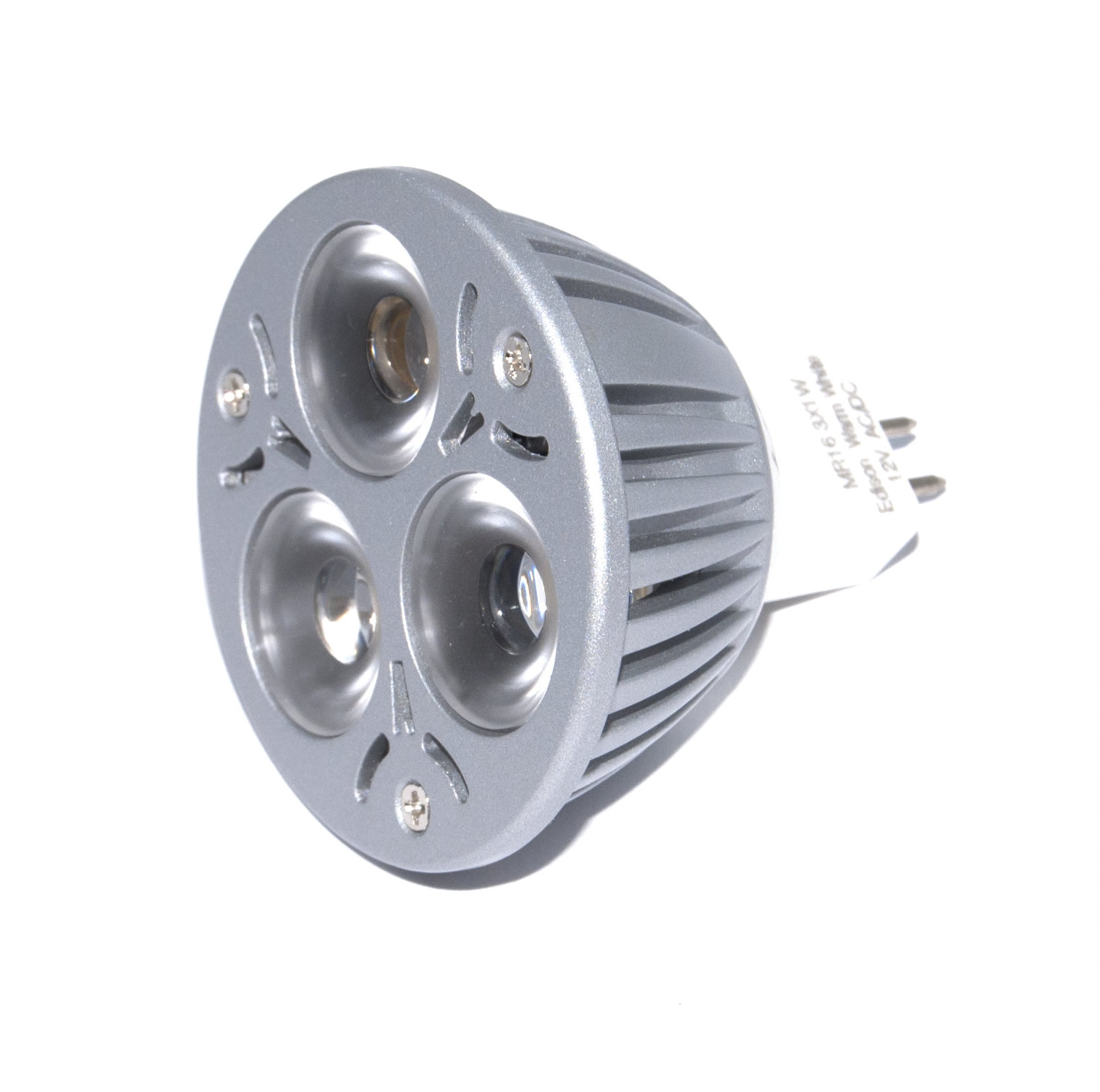 MR16 Powerled 3x1W Power LED 3 watt Warm wit orgineel Edison | Powerled-verlichting